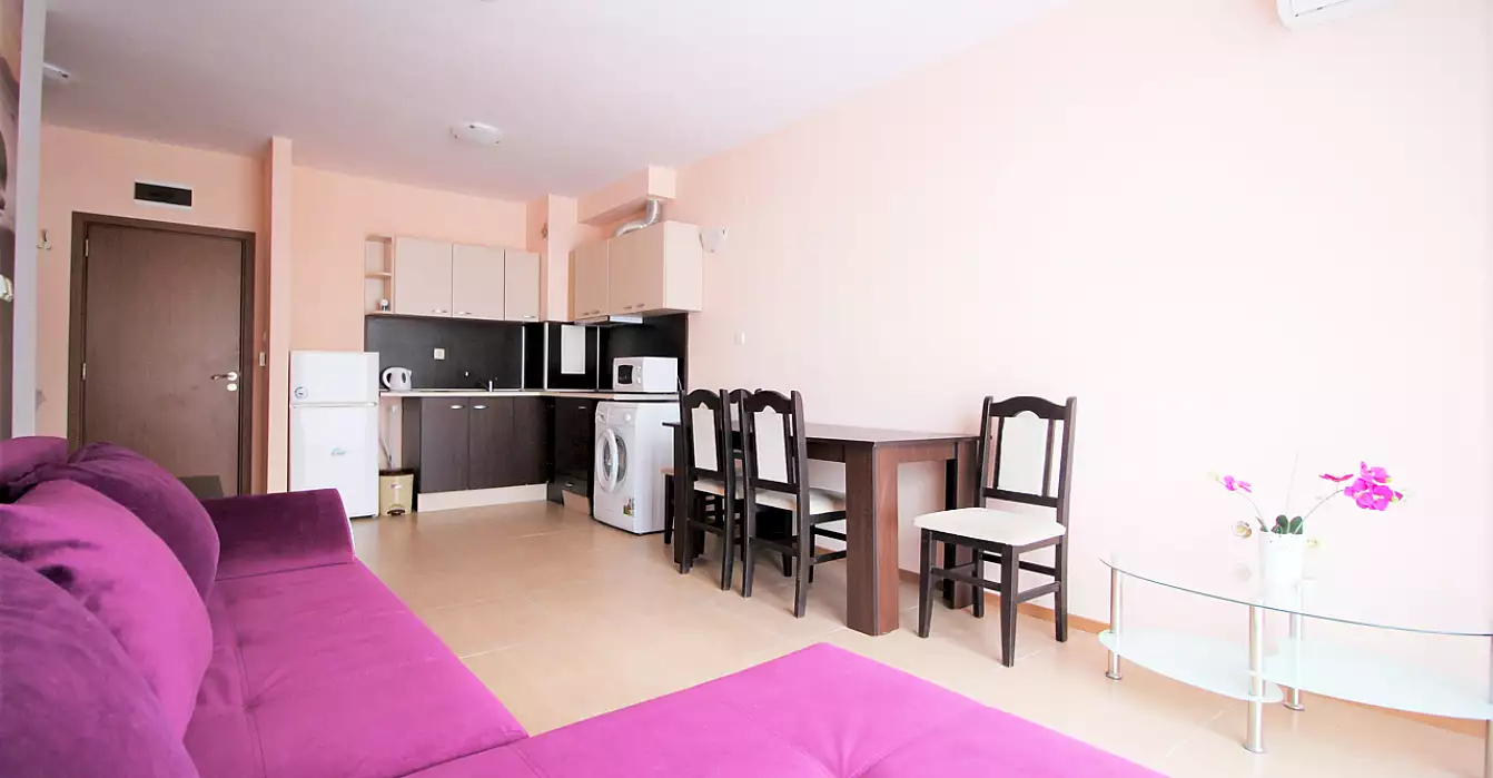 Квартира 59м² в Болгарии, Солнечный берег. Стоимостью 33500€ аренда фото-1