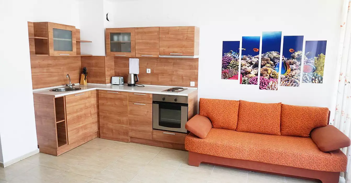 Квартира 65м² в Болгарии, Солнечный берег. Стоимостью 28500€ аренда фото-1