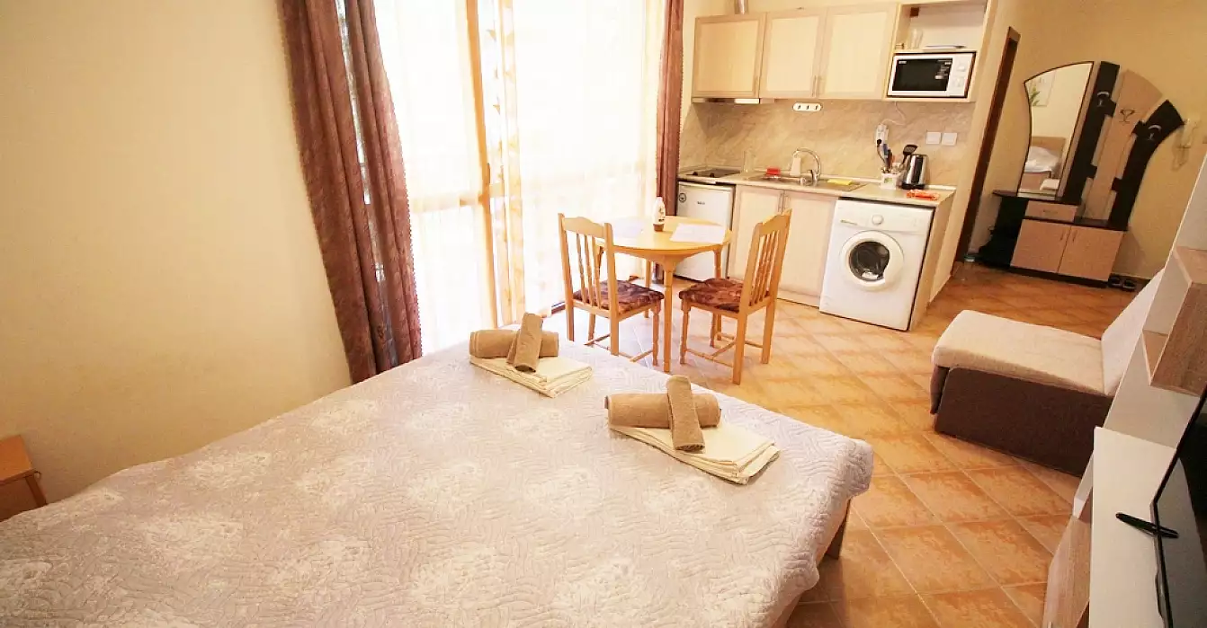 Квартира 40м² в Болгарии, Солнечный берег. Стоимостью 28500€ аренда фото-1