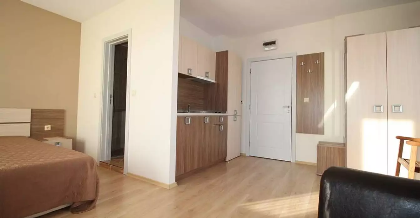 Квартира 42м² в Болгарии, Солнечный берег. Стоимостью 26500€ аренда фото-1