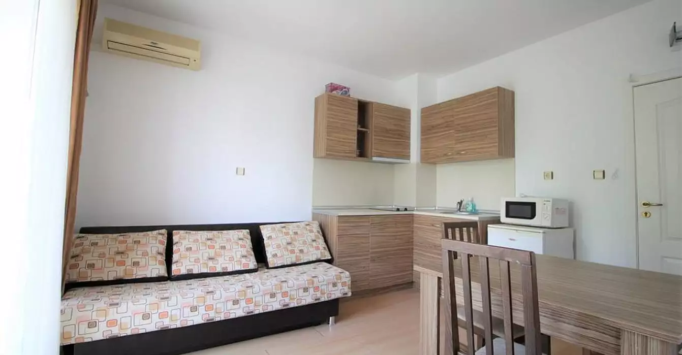 Квартира 42м² в Болгарии, Солнечный берег. Стоимостью 15500€ аренда фото-1