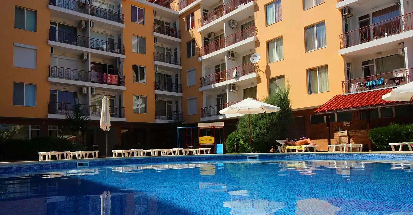 Квартира 70м² в Болгарии, Солнечный берег. Стоимостью 34400€ аренда фото-1