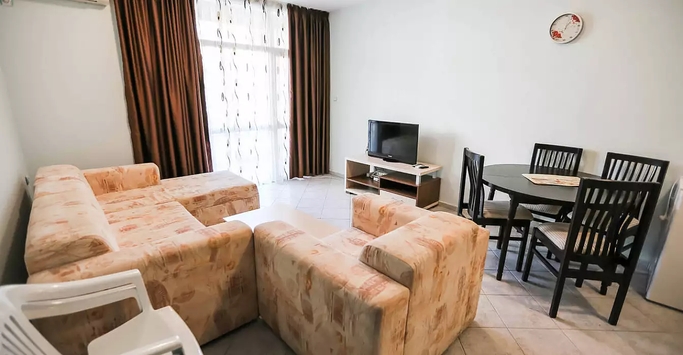 Квартира 81м² в Болгарии, Солнечный берег. Стоимостью 36700€ аренда фото-1