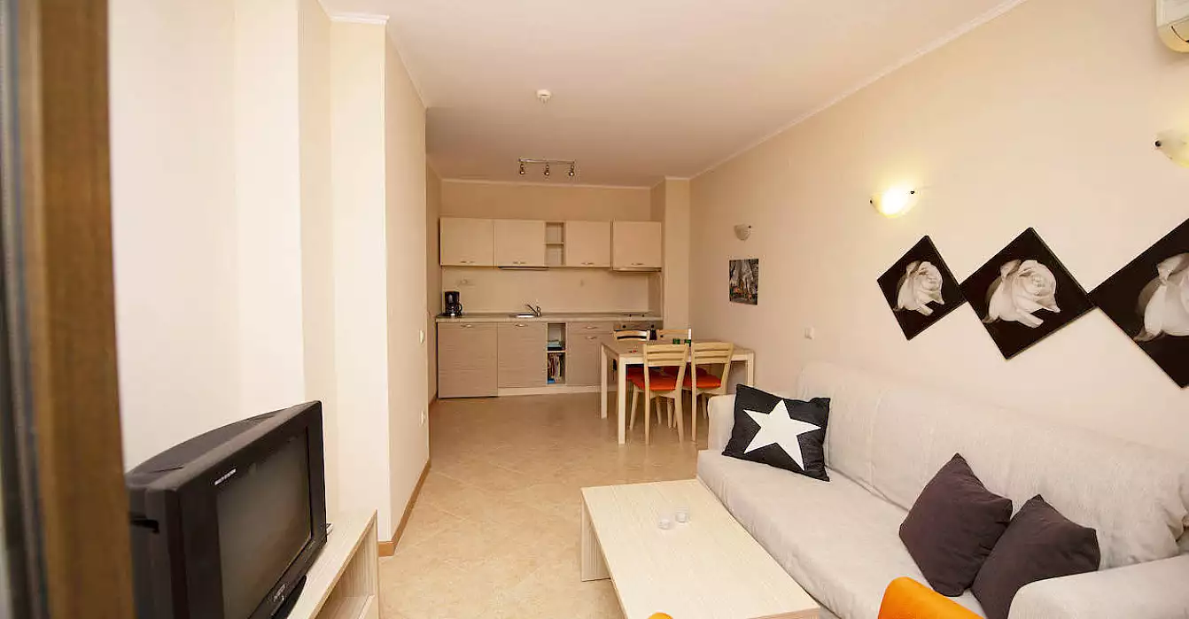 Квартира 50м² в Болгарии, Солнечный берег. Стоимостью 38500€ аренда фото-1