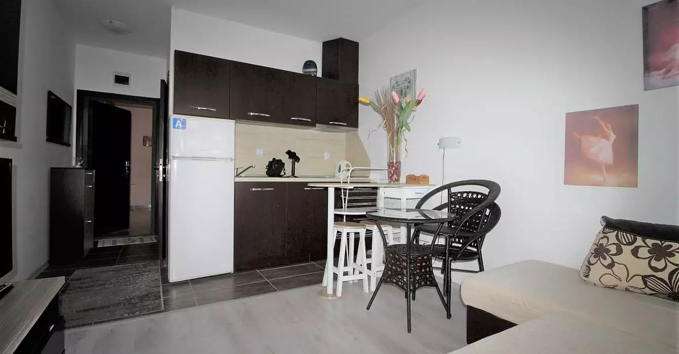 Квартира 33м² в Болгарии, Приморско. Стоимостью 28499€ аренда фото-1