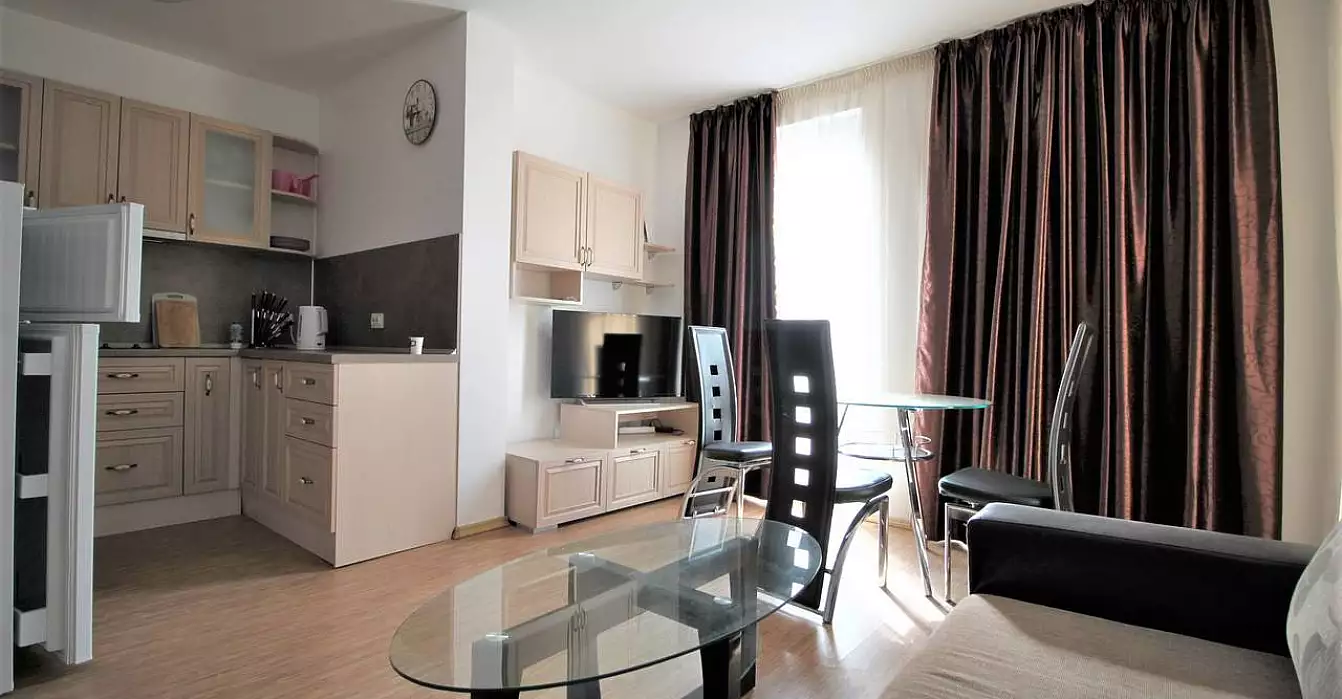 Квартира 60м² в Болгарии, Солнечный берег. Стоимостью 35900€ аренда фото-1