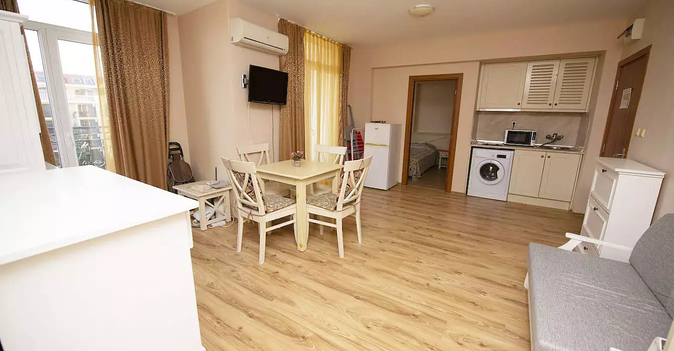 Квартира 70м² в Болгарии, Солнечный берег. Стоимостью 47300€ аренда фото-1
