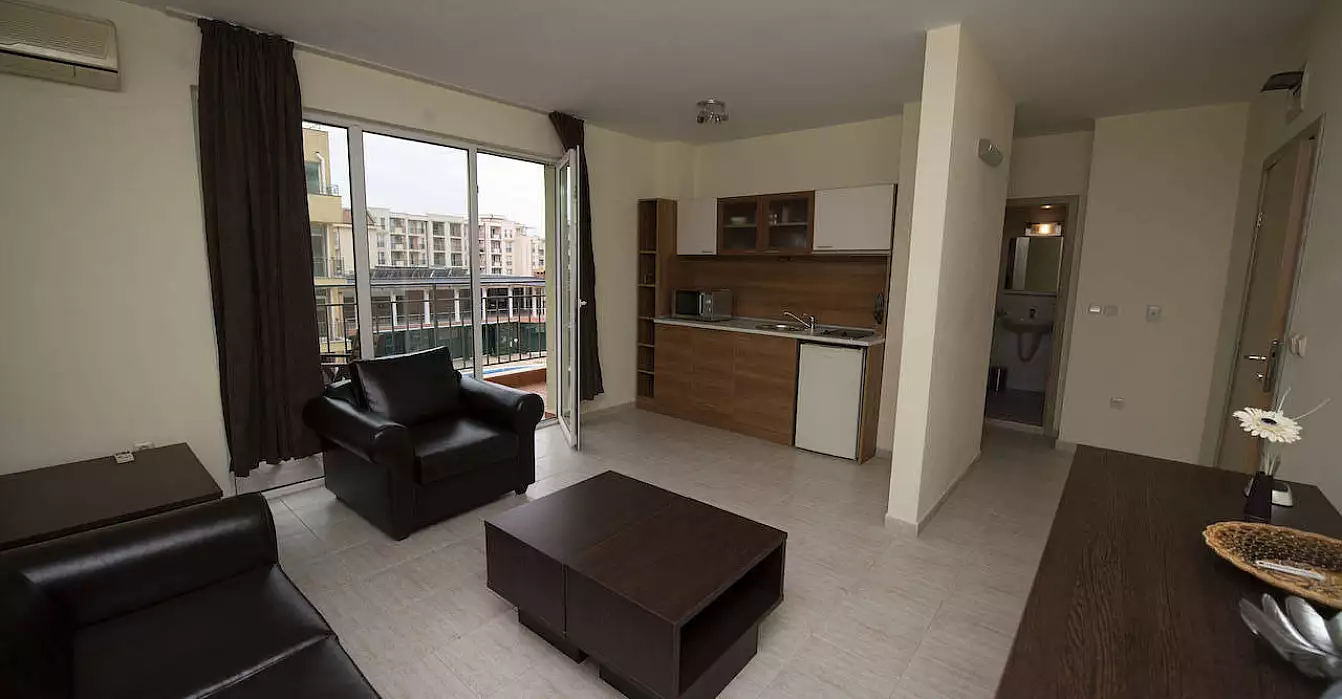 Квартира 63м² в Болгарии, Солнечный берег. Стоимостью 29700€ аренда фото-1