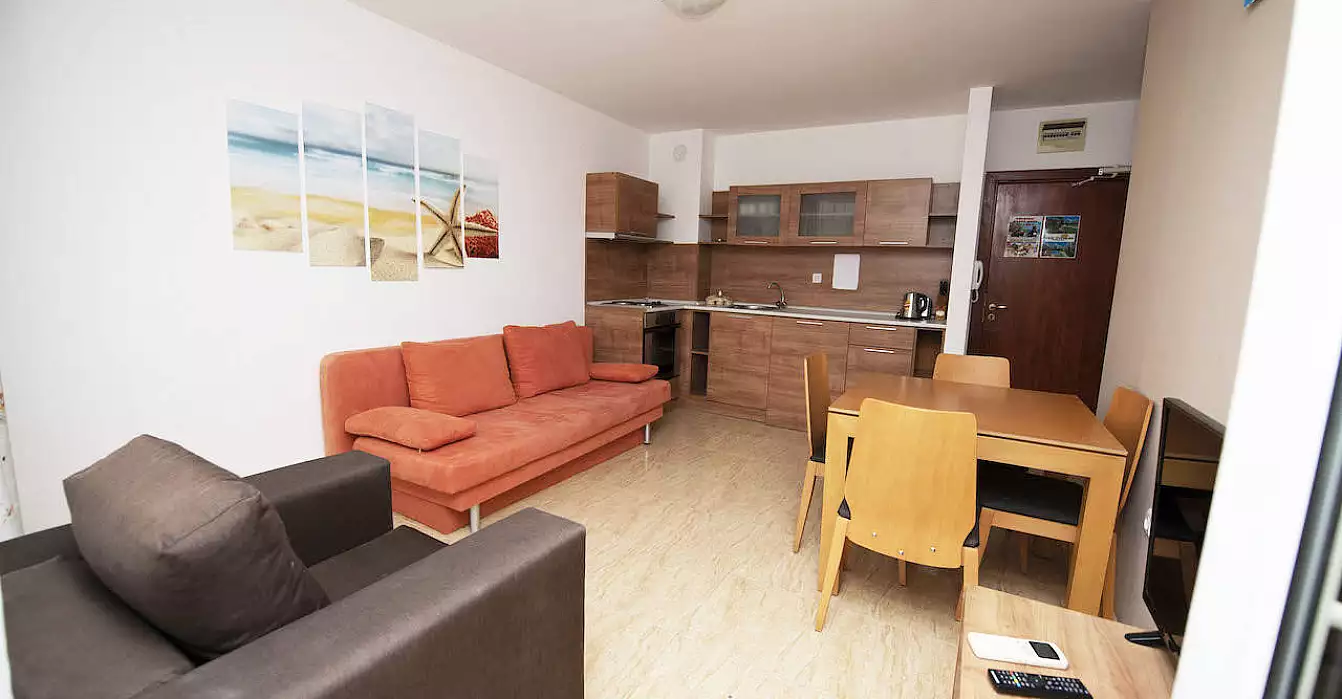 Квартира 58м² в Болгарии, Солнечный берег. Стоимостью 28150€ аренда фото-1