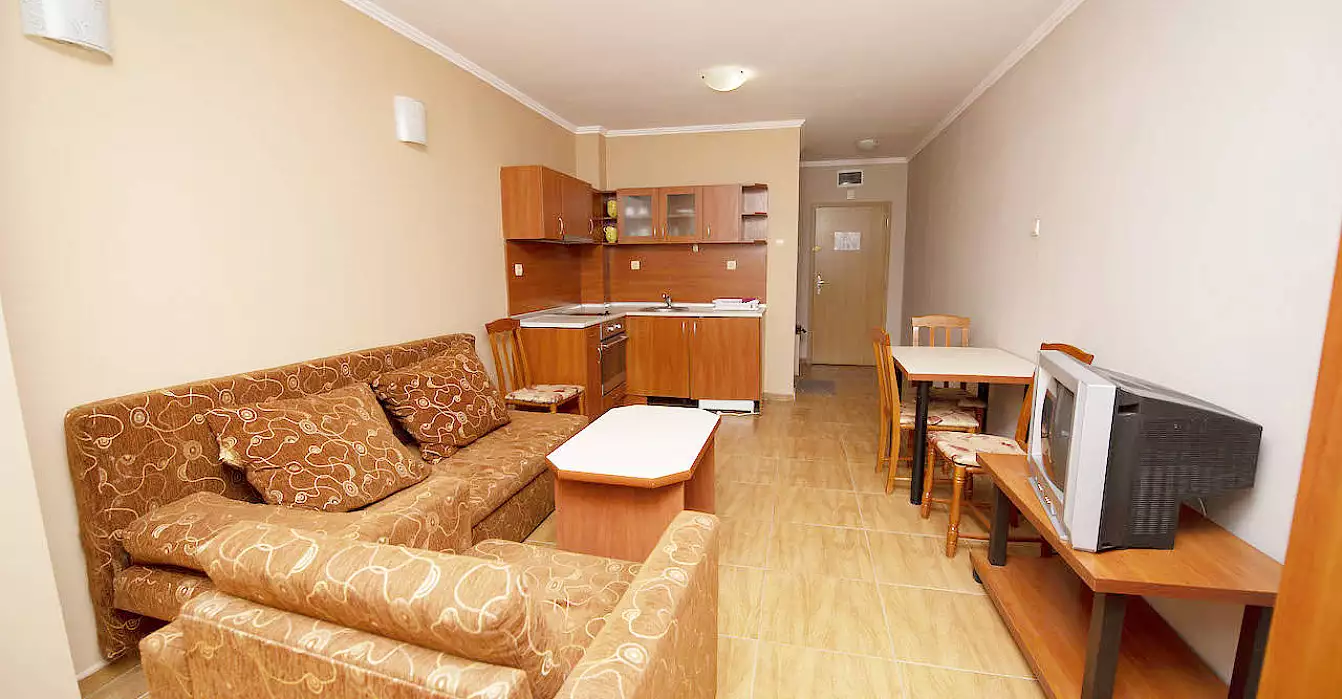 Квартира 40м² в Болгарии, Солнечный берег. Стоимостью 21900€ аренда фото-1