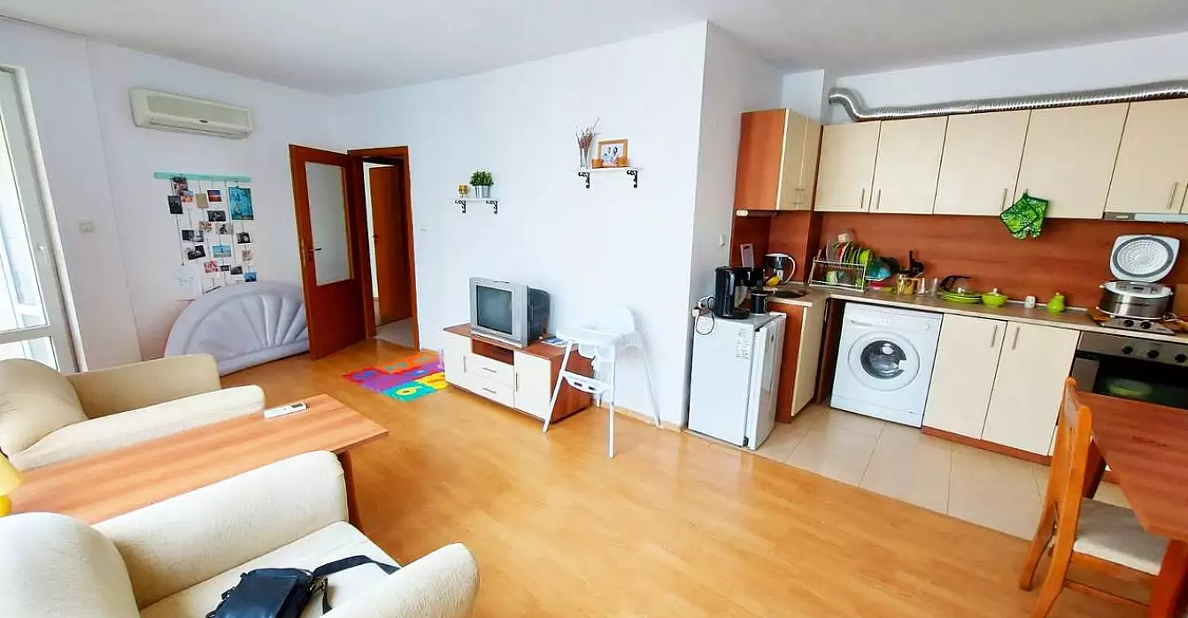 Квартира 70м² в Болгарии, Солнечный берег. Стоимостью 38500€ аренда фото-1