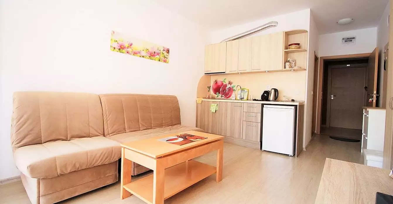 Квартира 33м² в Болгарии, Солнечный берег. Стоимостью 19500€ аренда фото-1