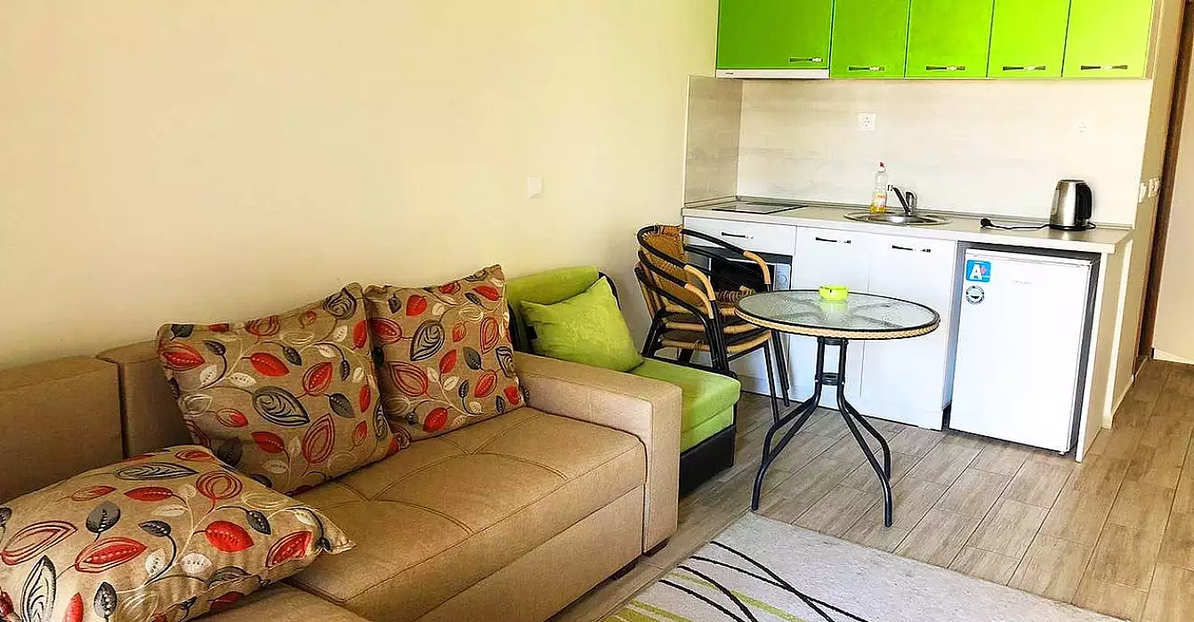 Квартира 33м² в Болгарии, Солнечный берег. Стоимостью 30500€ аренда фото-1