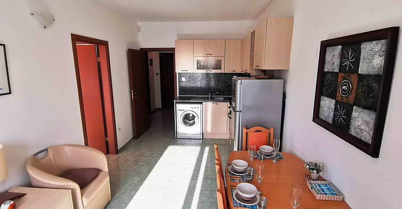 Квартира 54м² в Болгарии, Солнечный берег. Стоимостью 35500€ аренда фото-1