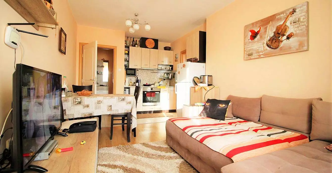 Квартира 78м² в Болгарии, Солнечный берег. Стоимостью 59999€ аренда фото-1