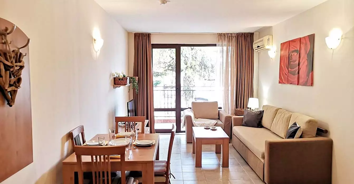Квартира 67м² в Болгарии, Солнечный берег. Стоимостью 43000€ аренда фото-1