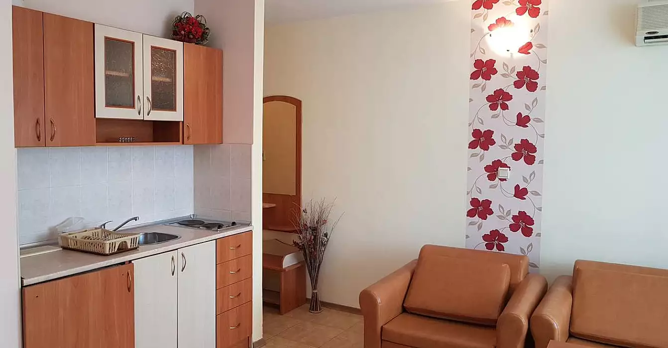 Квартира 45м² в Болгарии, Солнечный берег. Стоимостью 27900€ аренда фото-1