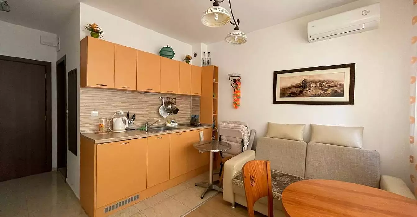 Квартира 43м² в Болгарии, Солнечный берег. Стоимостью 37500€ аренда фото-1