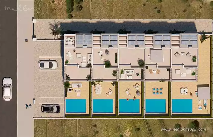 Таунхаус 113м² в Испании, Торревьеха. Стоимостью 316500€ аренда фото-8