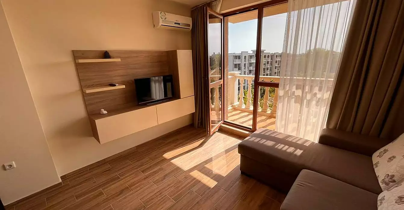 Квартира 56м² в Болгарии, Солнечный берег. Стоимостью 77700€ аренда фото-1