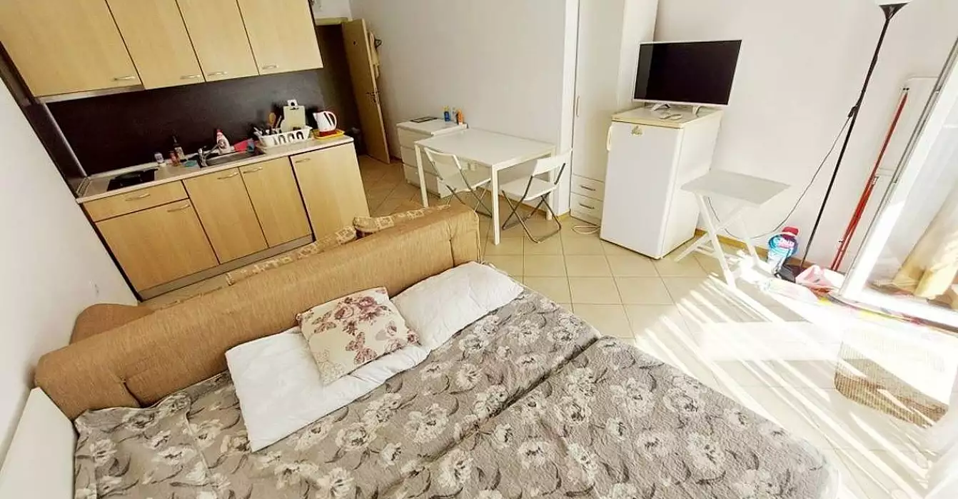 Квартира 42м² в Болгарии, Солнечный берег. Стоимостью 31000€ аренда фото-1