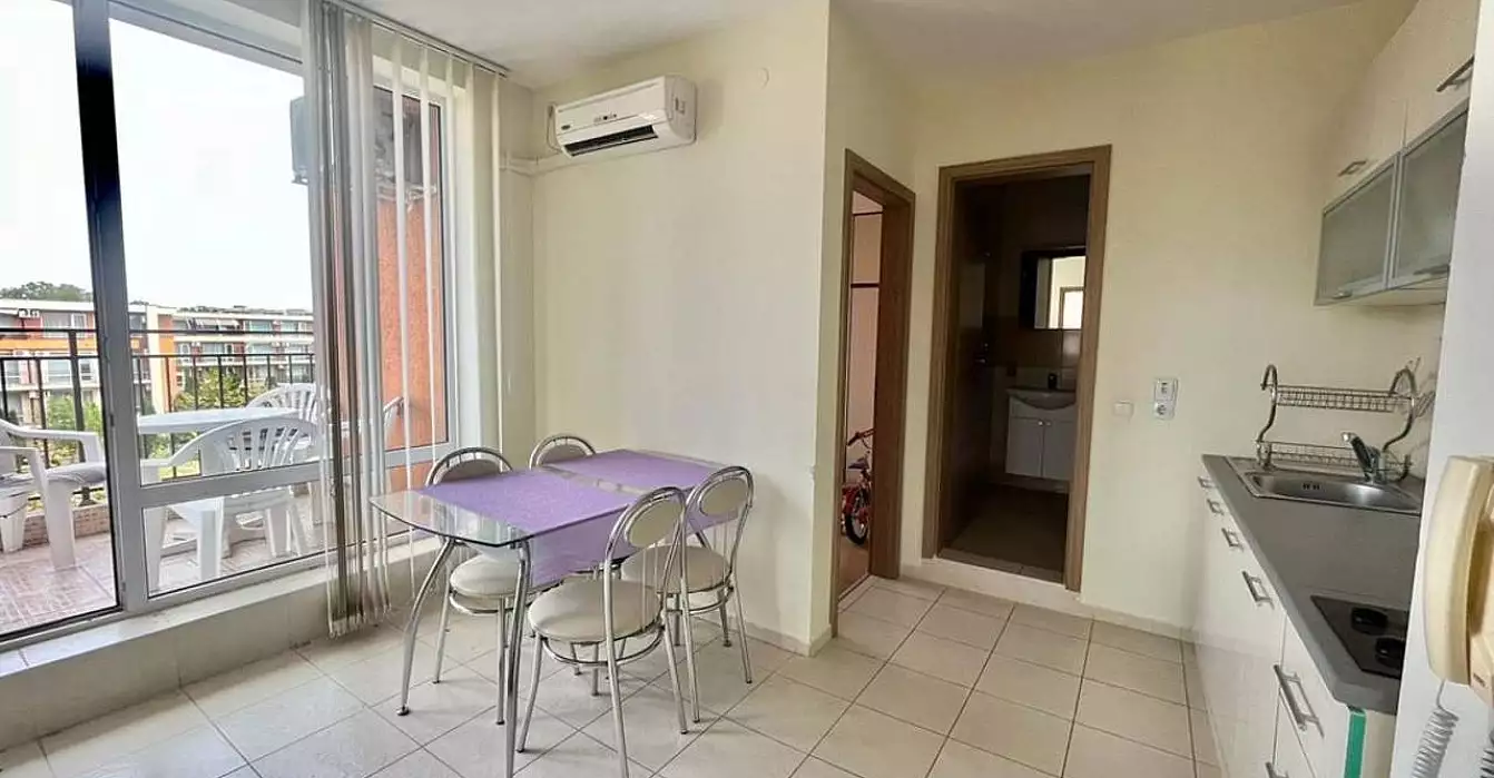 Квартира 56м² в Болгарии, Солнечный берег. Стоимостью 50900€ аренда фото-1