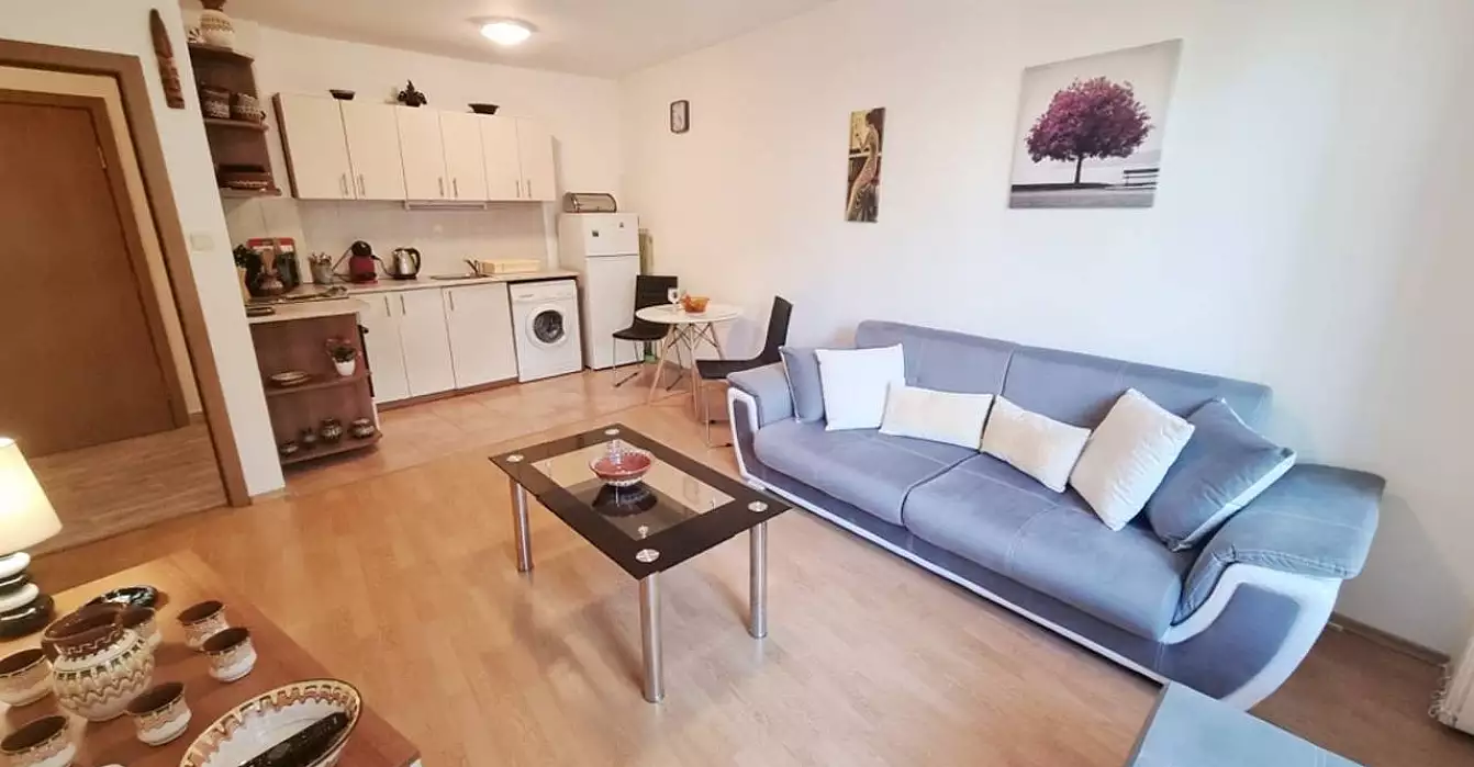 Квартира 63м² в Болгарии, Солнечный берег. Стоимостью 64000€ аренда фото-1