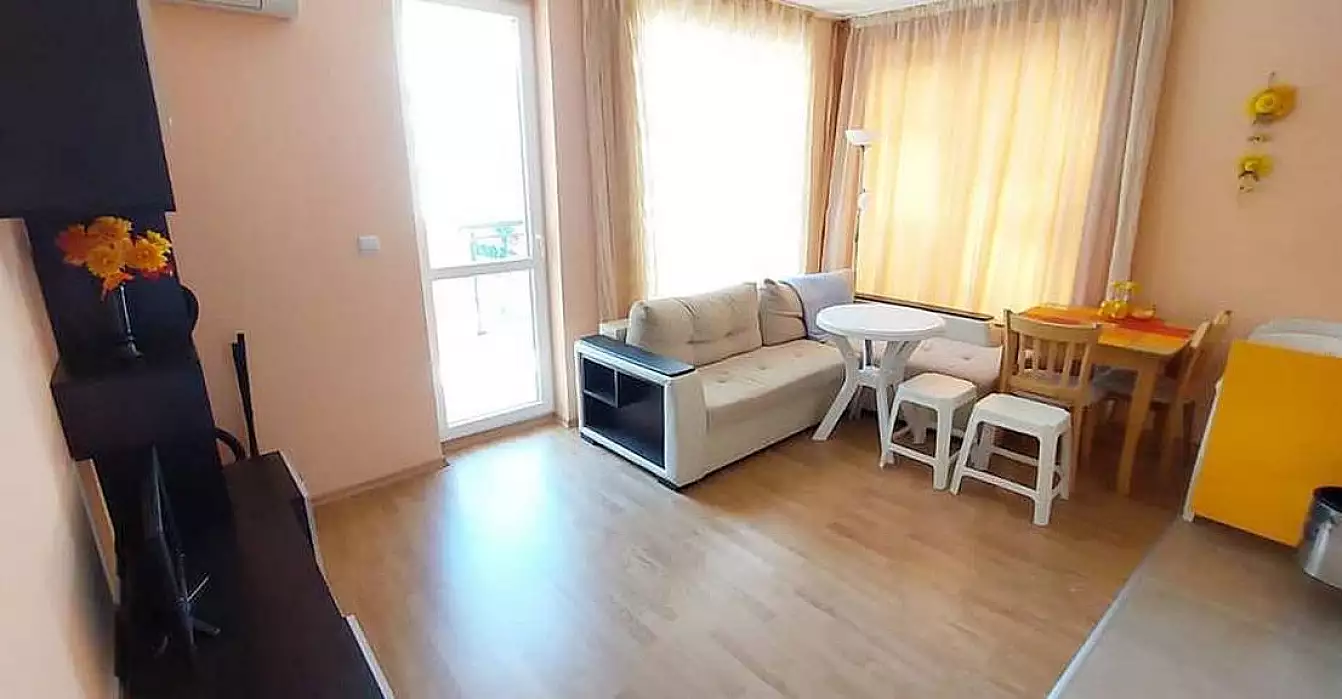 Квартира 57м² в Болгарии, Солнечный берег. Стоимостью 52000€ аренда фото-1