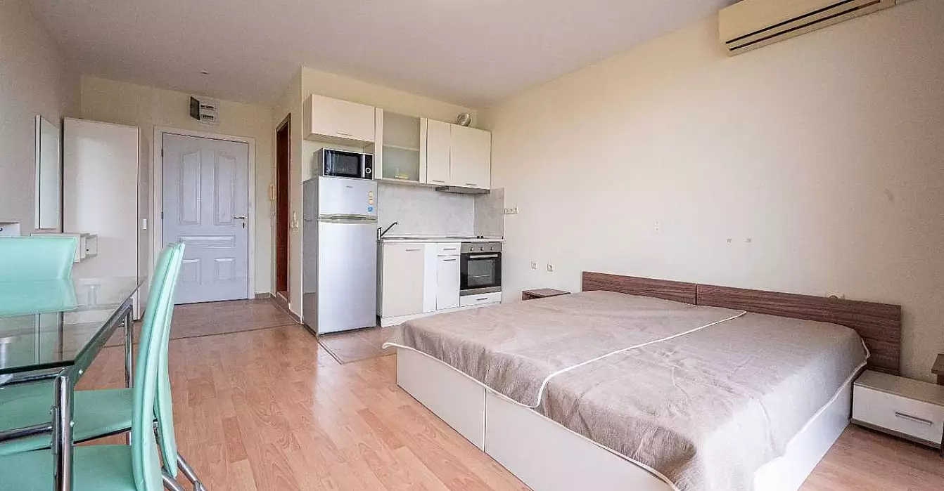 Квартира 34м² в Болгарии, Солнечный берег. Стоимостью 31500€ аренда фото-1
