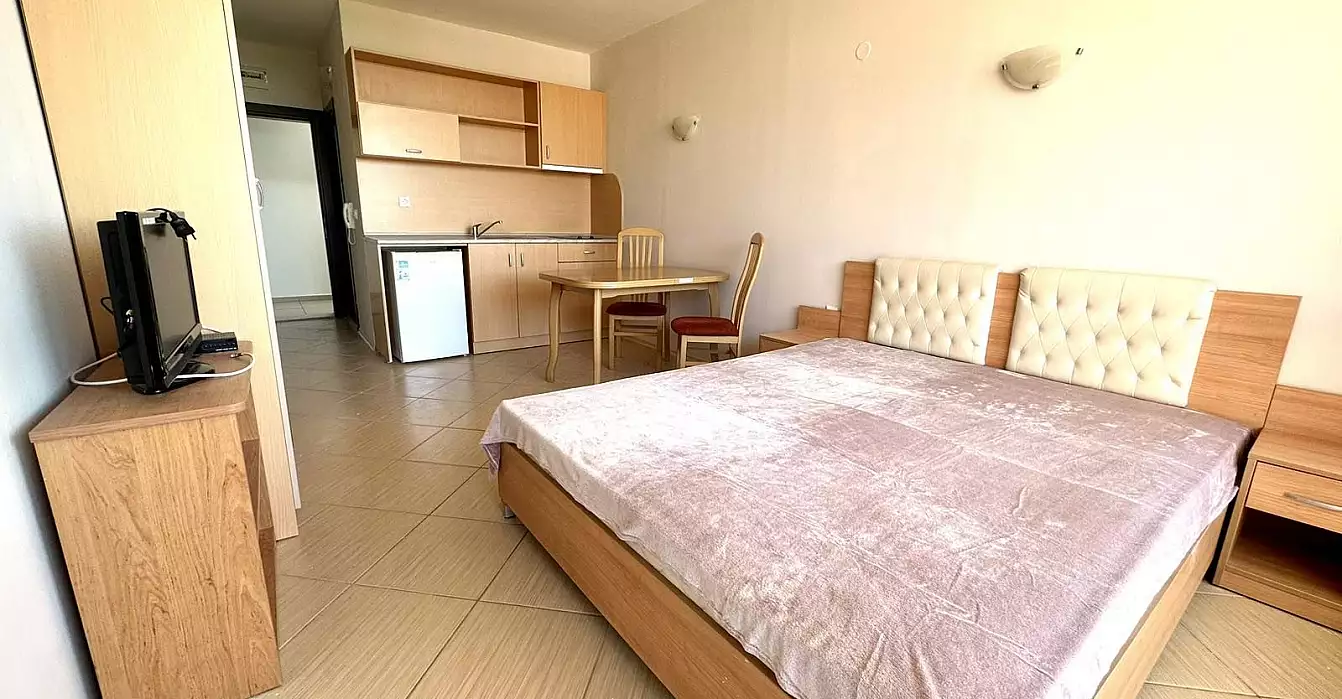 Квартира 41м² в Болгарии, Солнечный берег. Стоимостью 32000€ аренда фото-1