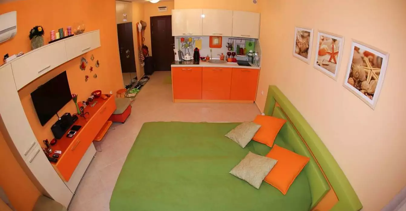 Квартира 35м² в Болгарии, Солнечный берег. Стоимостью 46700€ аренда фото-1