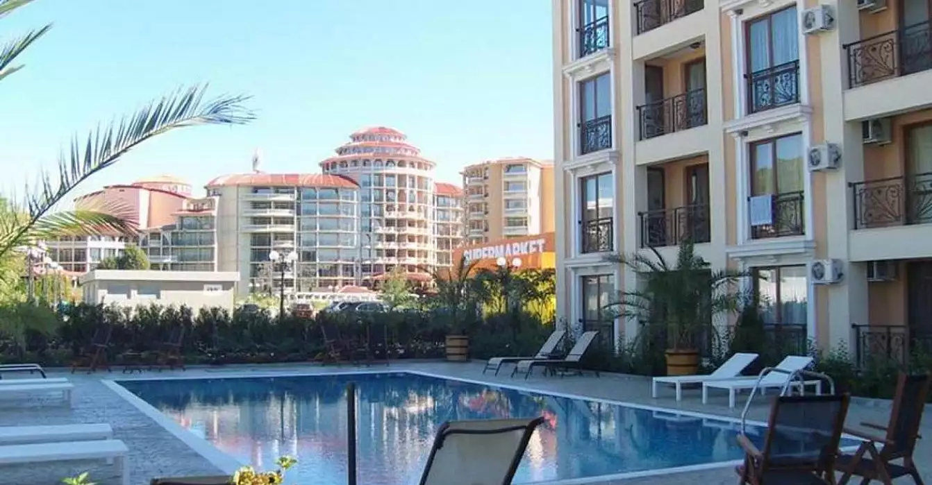 Квартира 28м² в Болгарии, Елените. Стоимостью 23700€ аренда фото-1