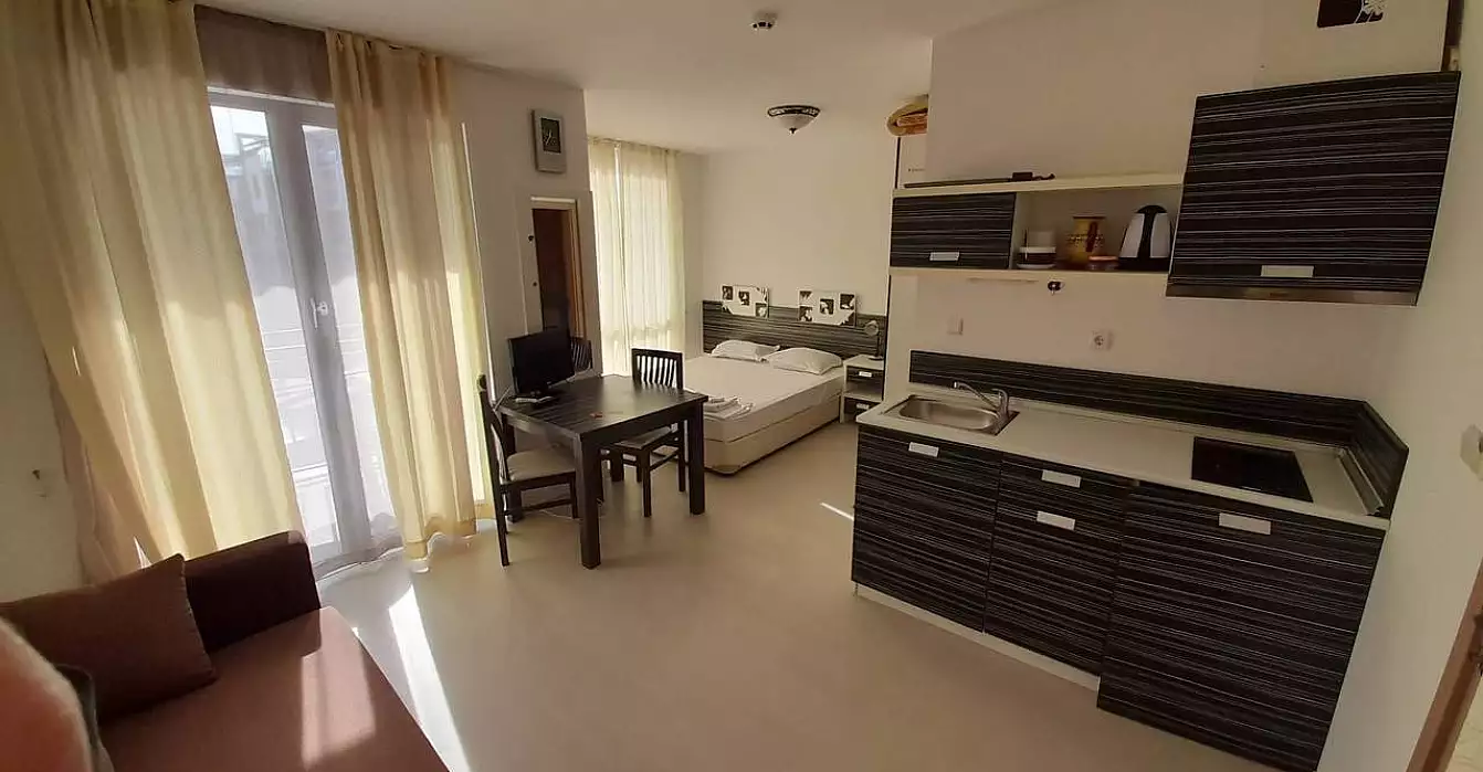 Квартира 35м² в Болгарии, Солнечный берег. Стоимостью 40000€ аренда фото-1