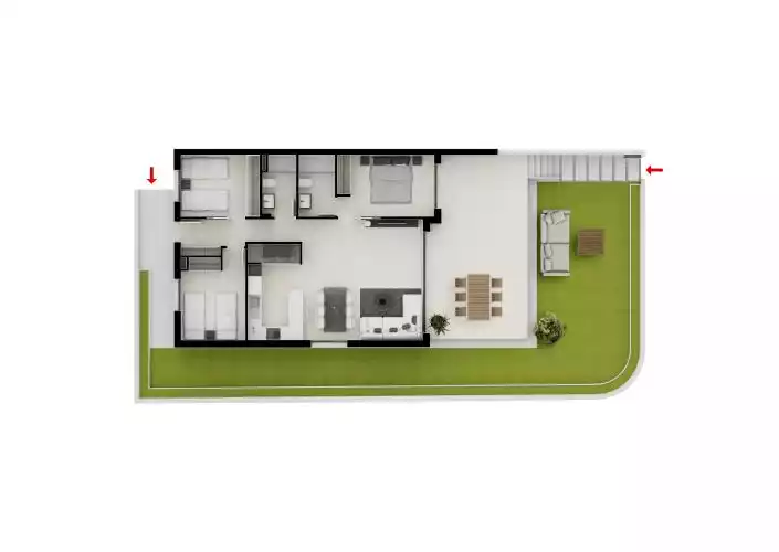 Квартира 75м² в Испании, Дения. Стоимостью 295000€ аренда фото-29