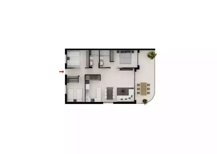 Квартира 75м² в Испании, Дения. Стоимостью 295000€ аренда фото-31