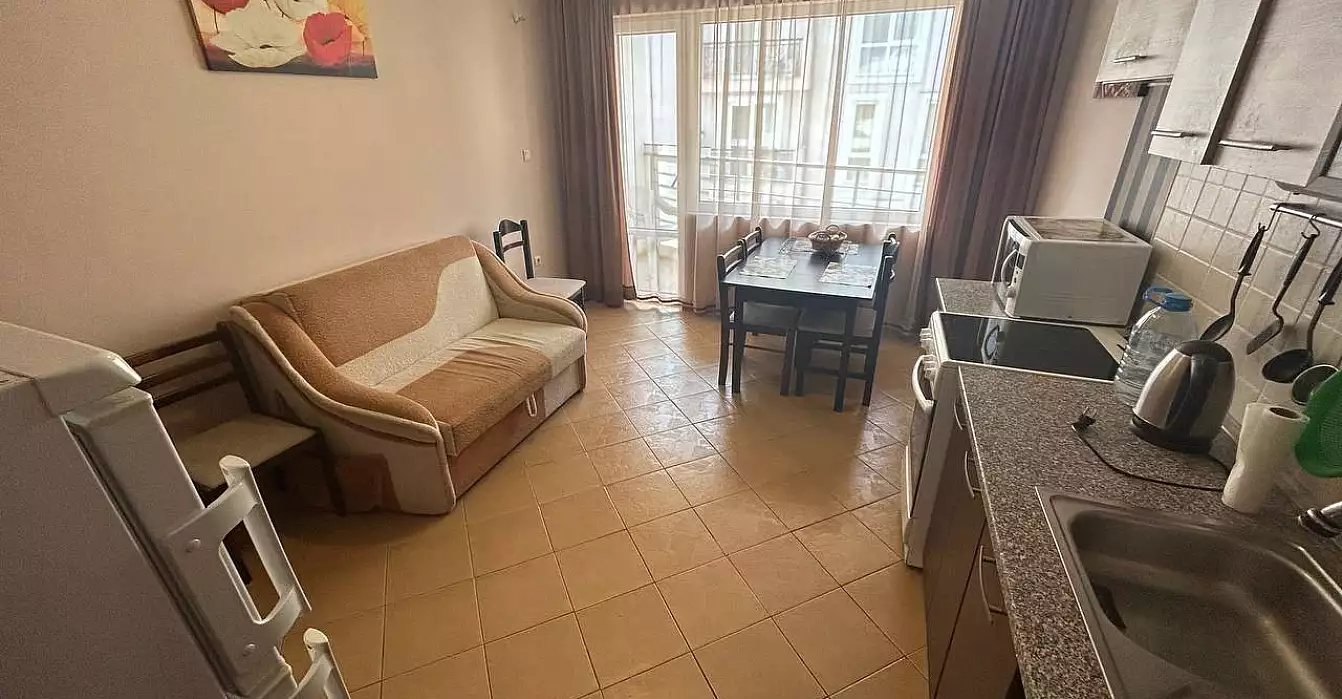 Квартира 77м² в Болгарии, Солнечный берег. Стоимостью 59900€ аренда фото-1