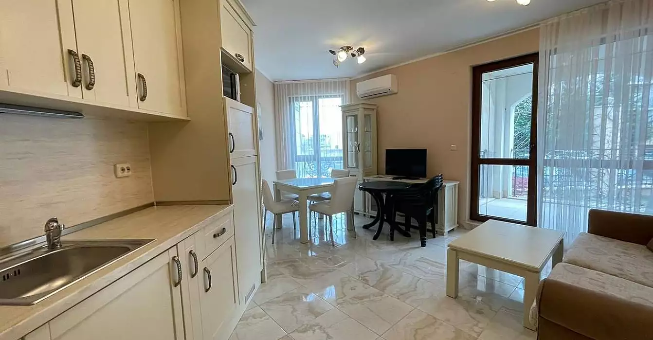 Квартира 68м² в Болгарии, Несебр. Стоимостью 109500€ аренда фото-1