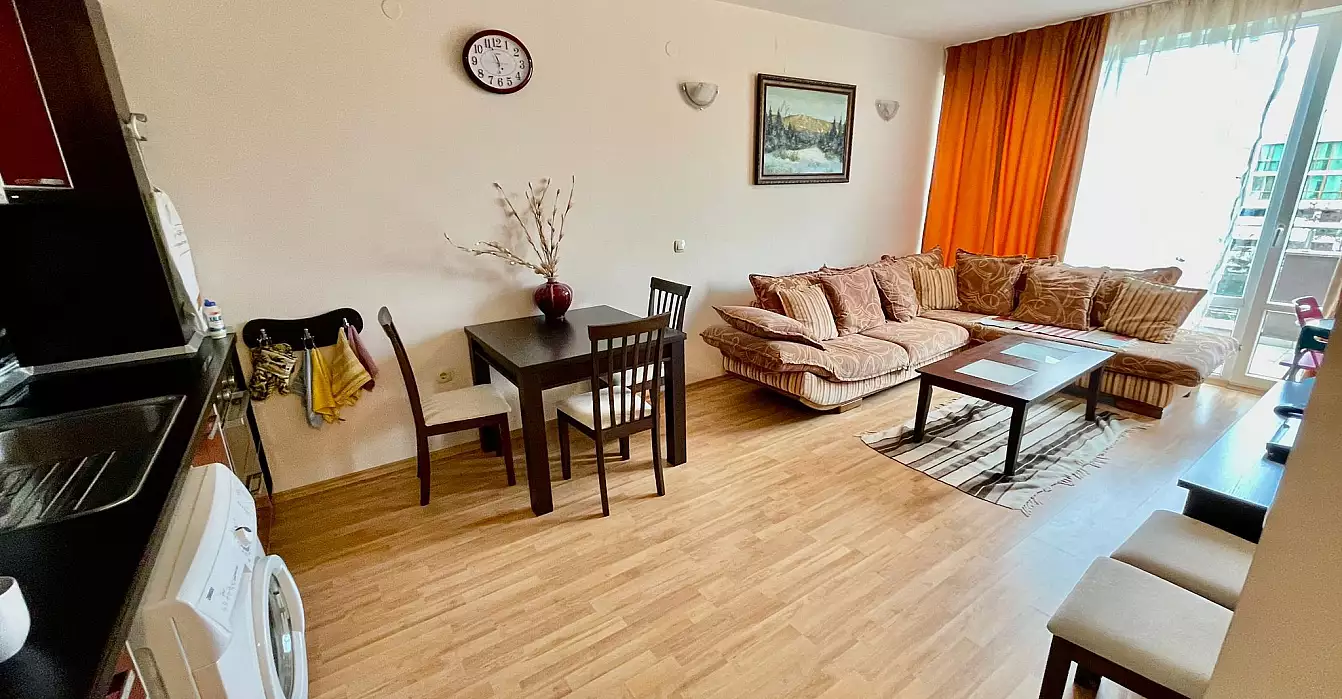 Квартира 58м² в Болгарии, Солнечный берег. Стоимостью 57500€ аренда фото-1