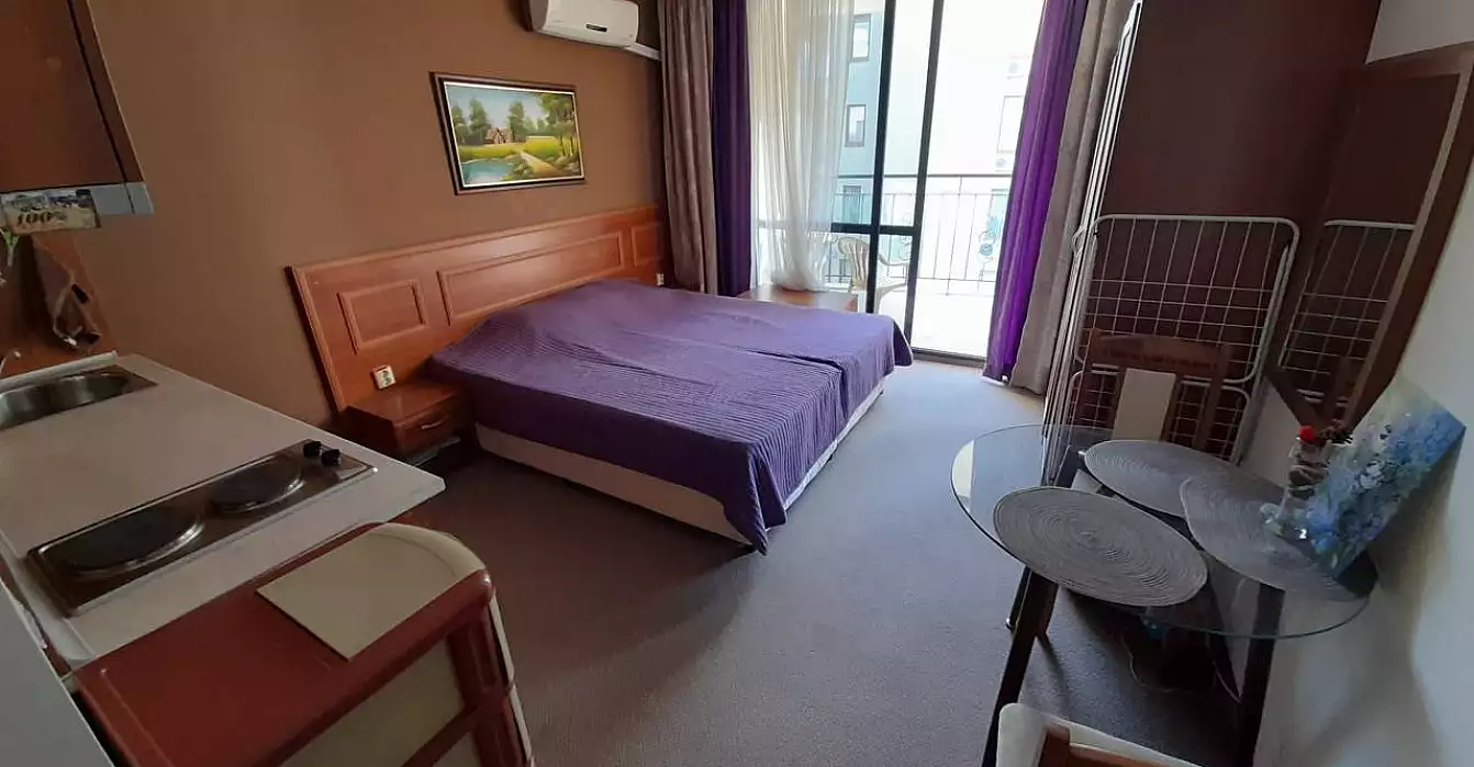 Квартира 35м² в Болгарии, Солнечный берег. Стоимостью 36000€ аренда фото-1