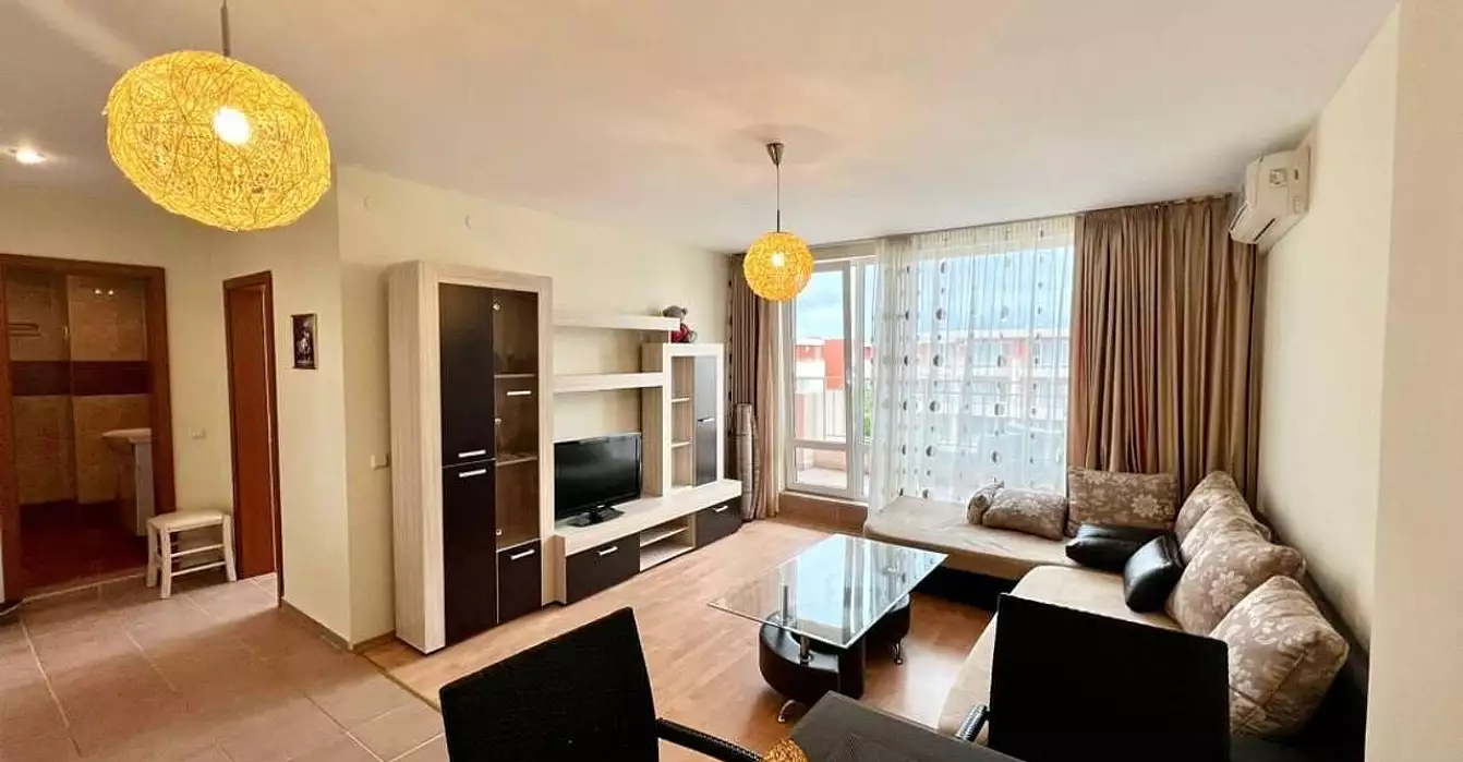 Квартира 69м² в Болгарии, Солнечный берег. Стоимостью 49900€ аренда фото-1
