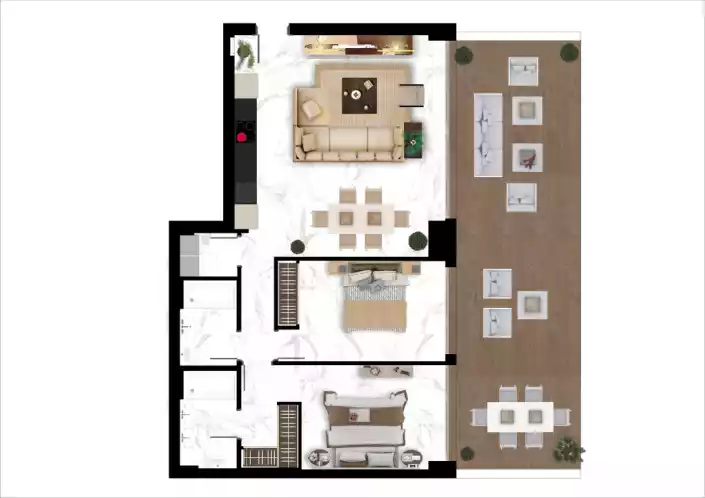 Квартира 106м² в Испании, Марбелья. Стоимостью 625000€ аренда фото-25