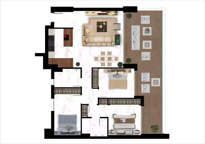 Квартира 106м² в Испании, Марбелья. Стоимостью 625000€ аренда фото-28