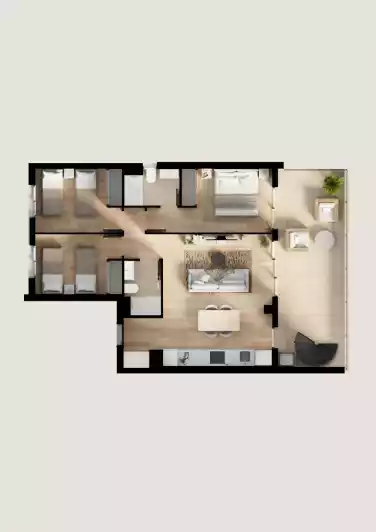 Квартира 76м² в Испании, Финестрат. Стоимостью 242000€ аренда фото-28