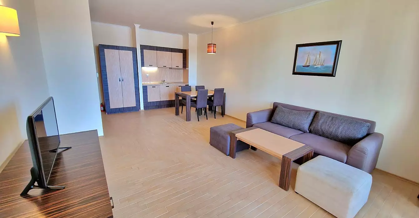 Квартира 90м² в Болгарии, Солнечный берег. Стоимостью 79900€ аренда фото-1