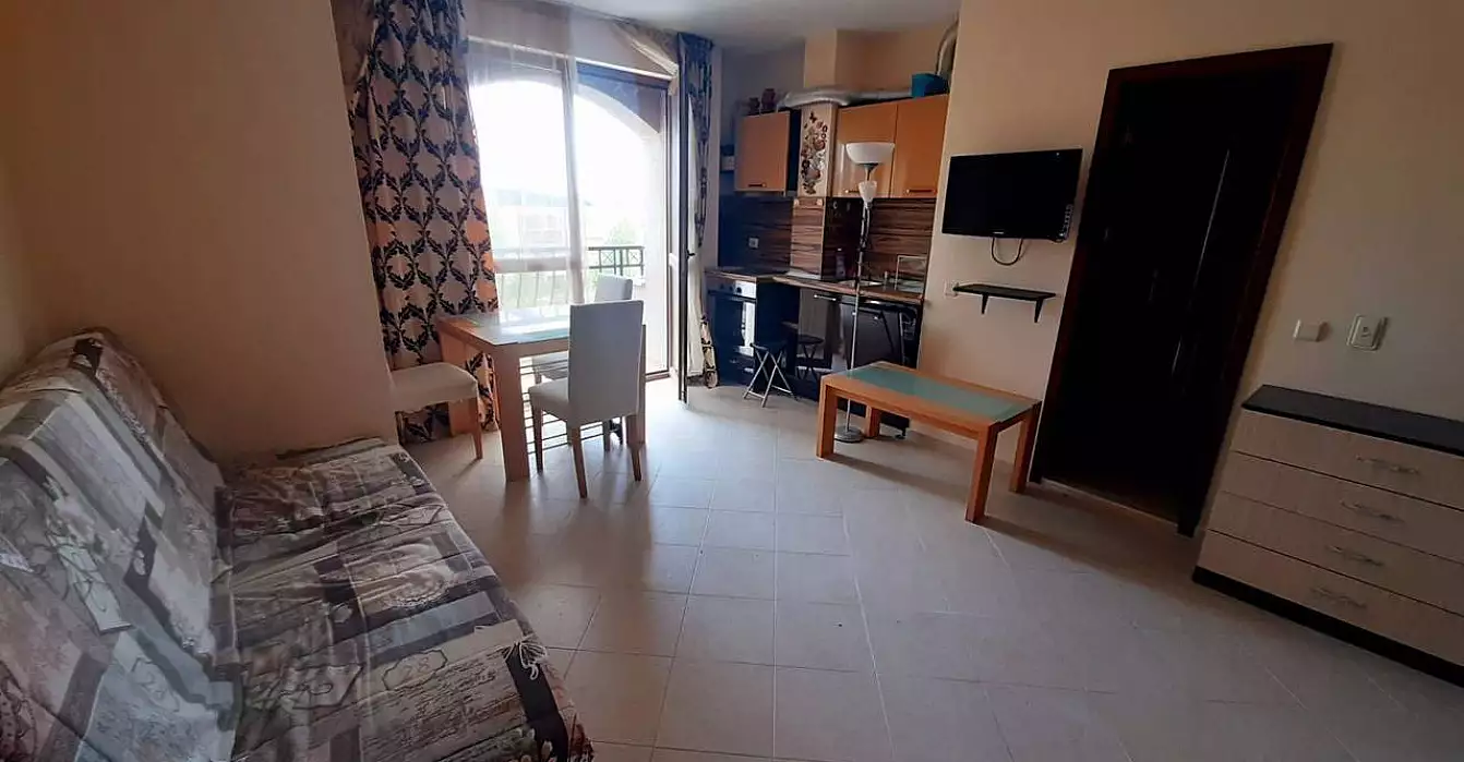 Квартира 32м² в Болгарии, Солнечный берег. Стоимостью 56000€ аренда фото-1