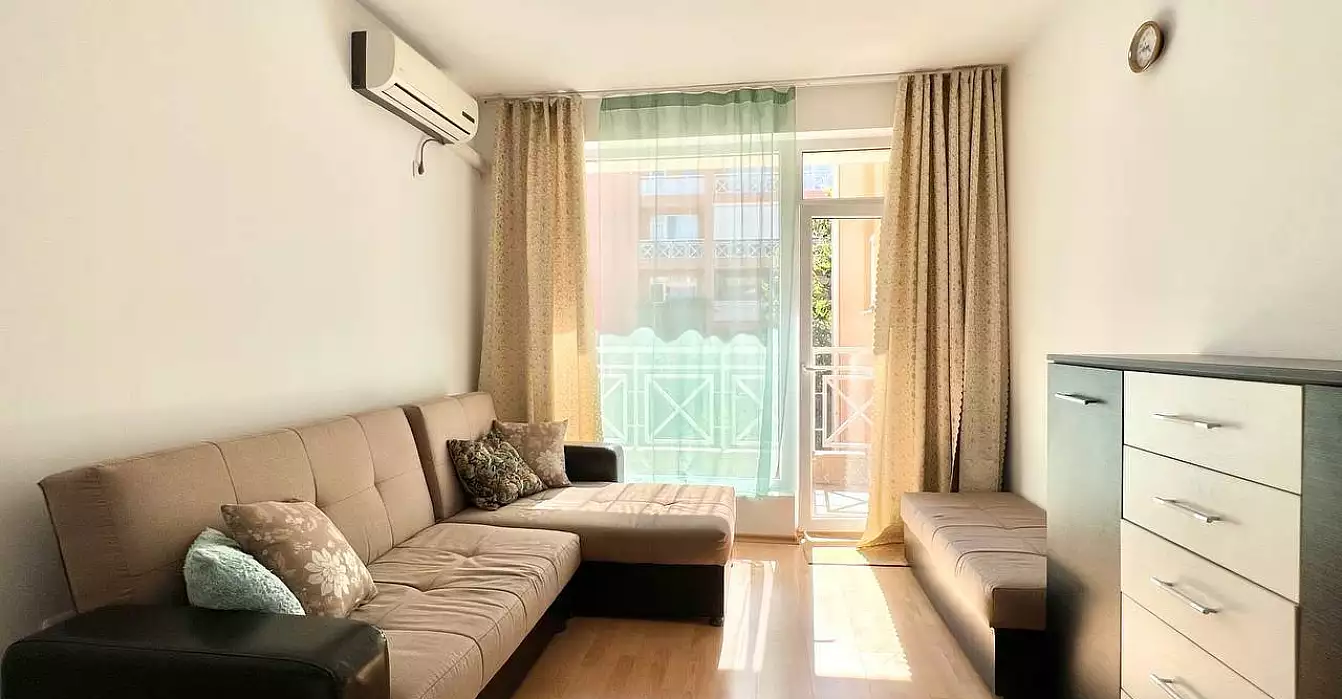 Квартира 28м² в Болгарии, Солнечный берег. Стоимостью 21200€ аренда фото-1