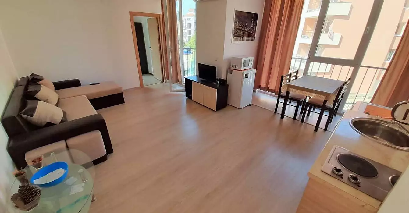 Квартира 58м² в Болгарии, Солнечный берег. Стоимостью 57900€ аренда фото-1