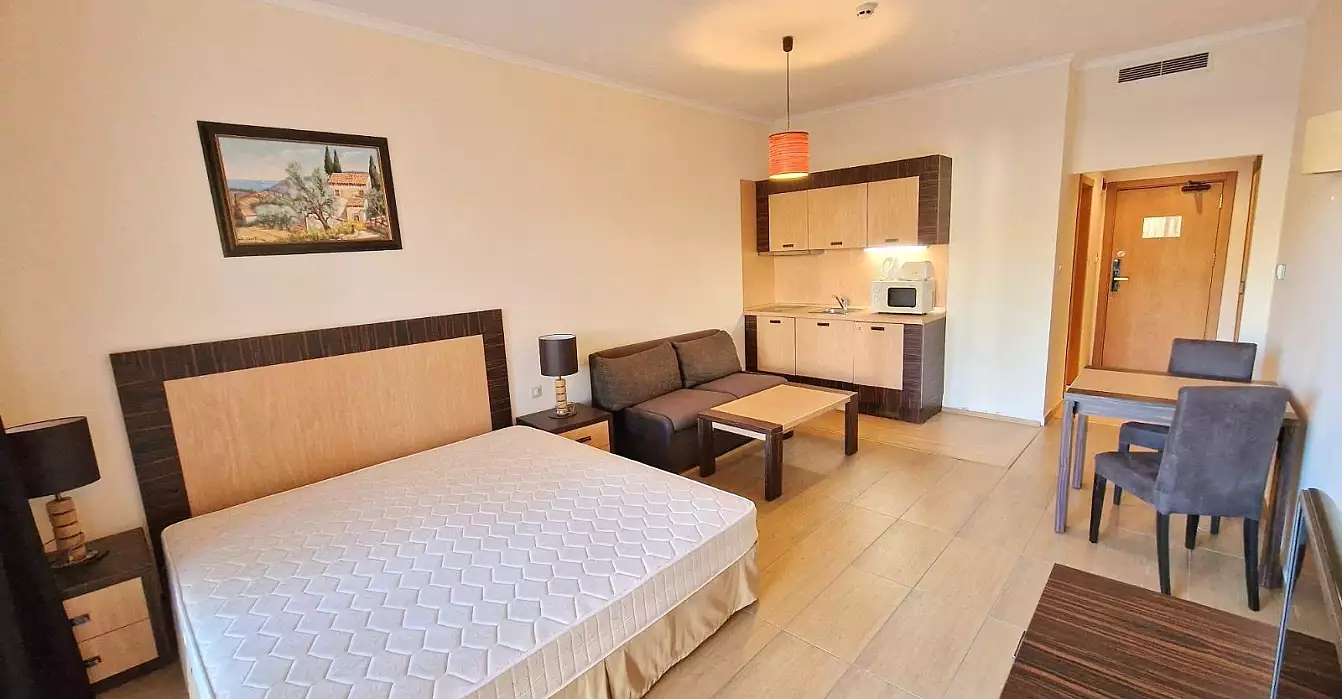 Квартира 50м² в Болгарии, Солнечный берег. Стоимостью 47000€ аренда фото-1