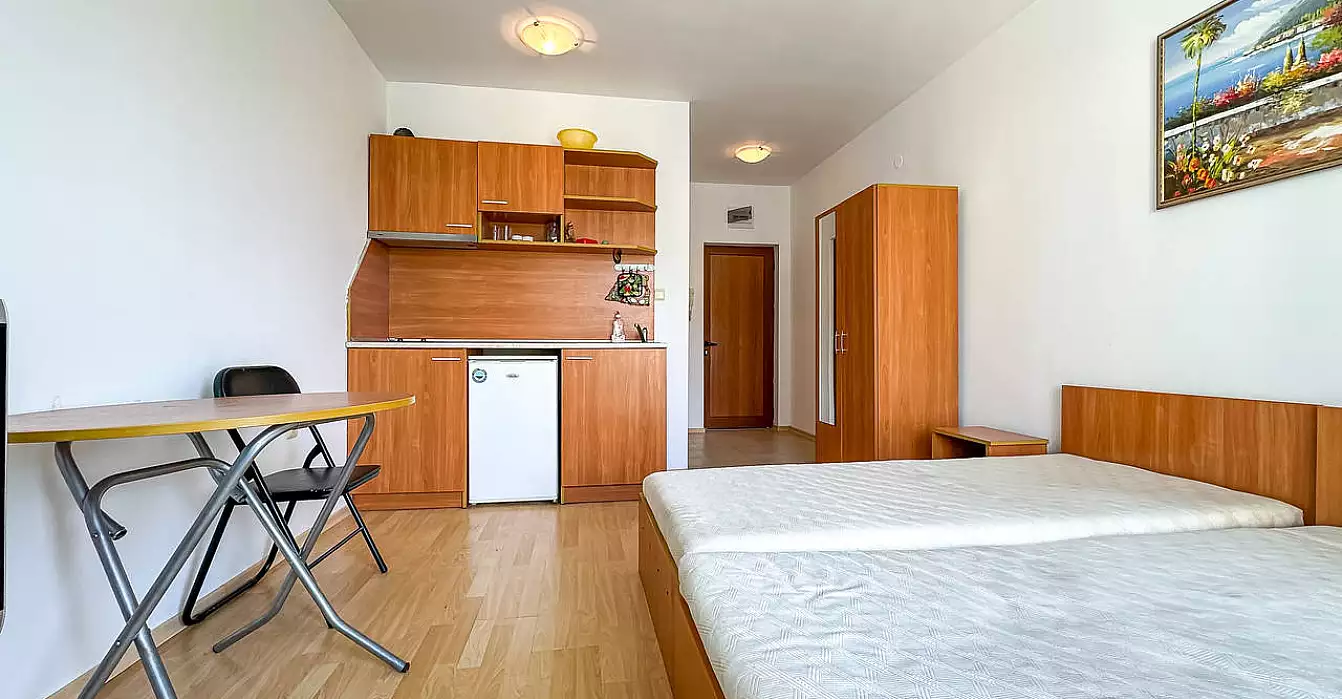 Квартира 35м² в Болгарии, Солнечный берег. Стоимостью 34500€ аренда фото-1