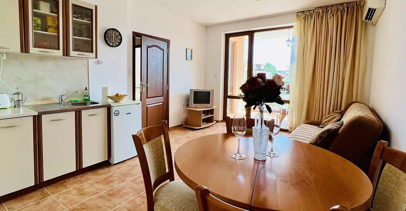 Квартира 61м² в Болгарии, Солнечный берег. Стоимостью 59900€ аренда фото-1
